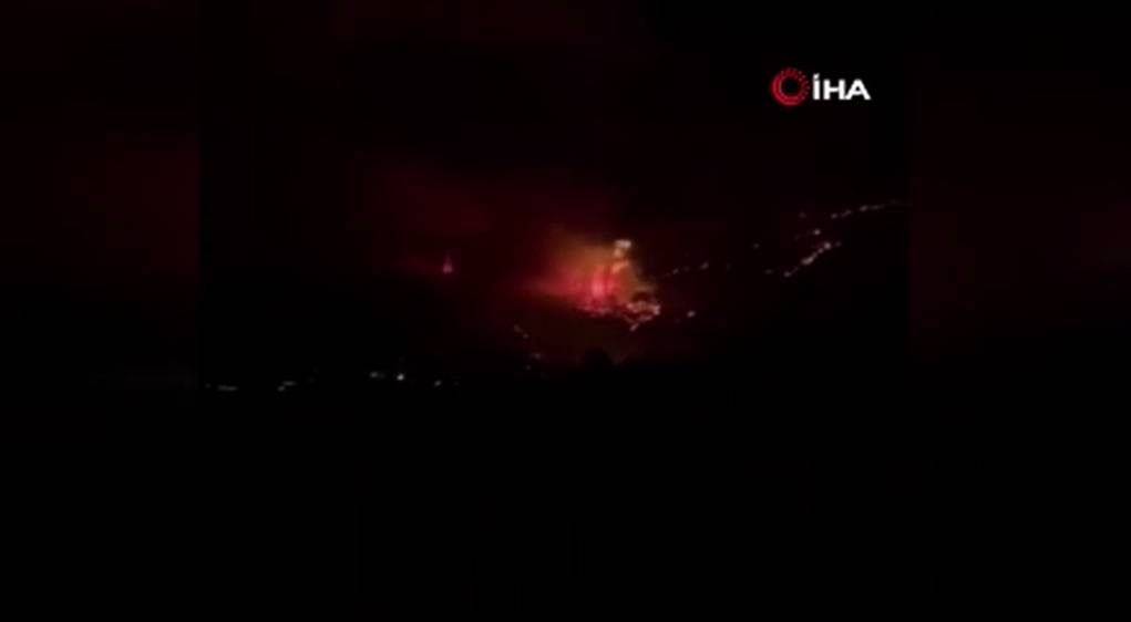 Hatay'daki yangından korkunç görüntüler: Alevler her yeri sardı 20